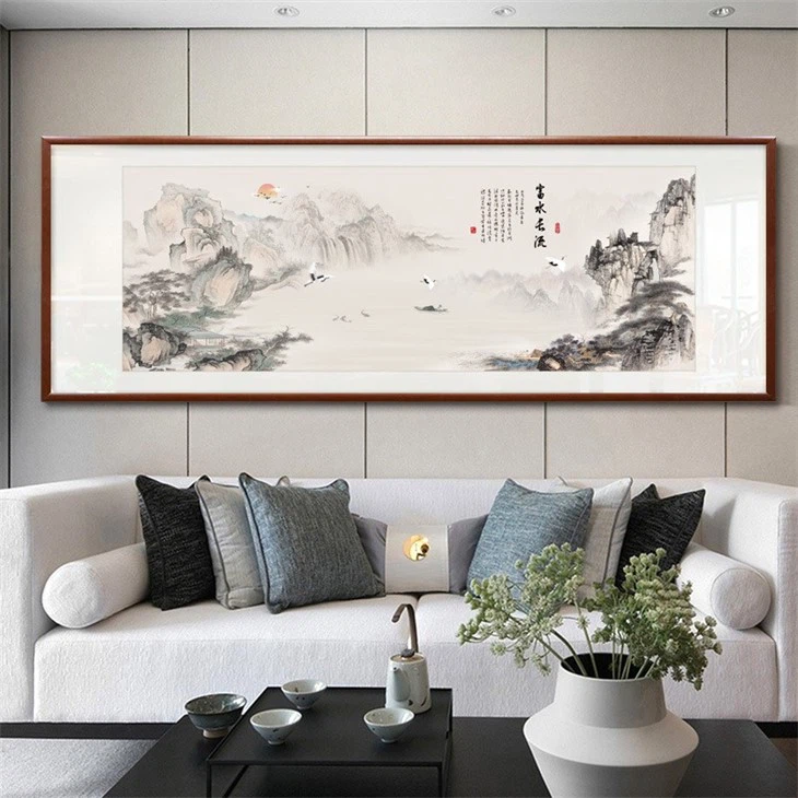 Chinese Brush Painting Landscape