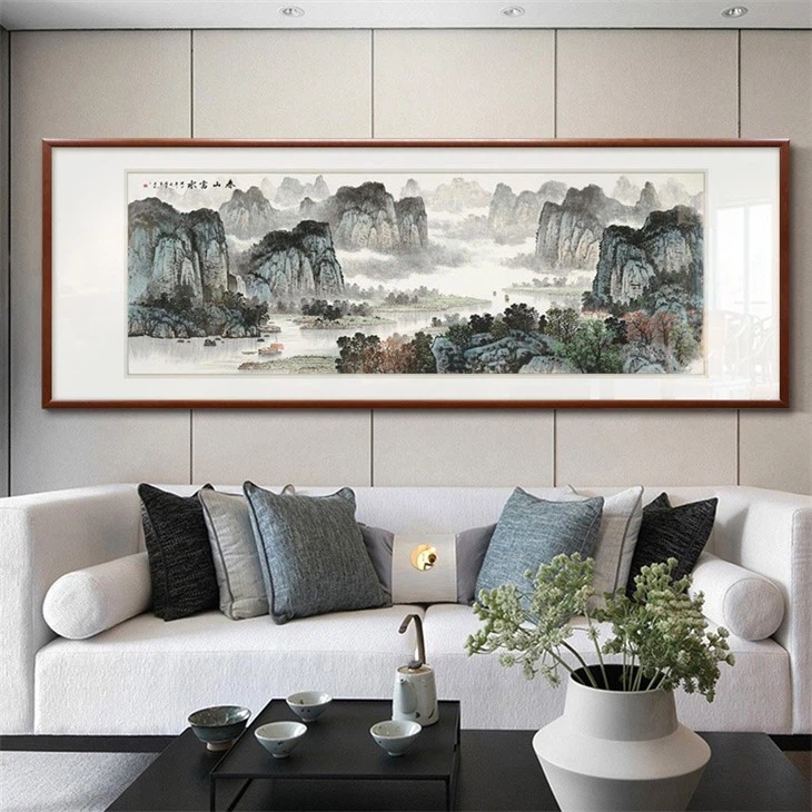 Chinese Brush Painting Landscape