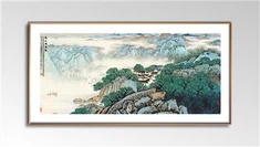 Forn kínverskt landslagsmálverk